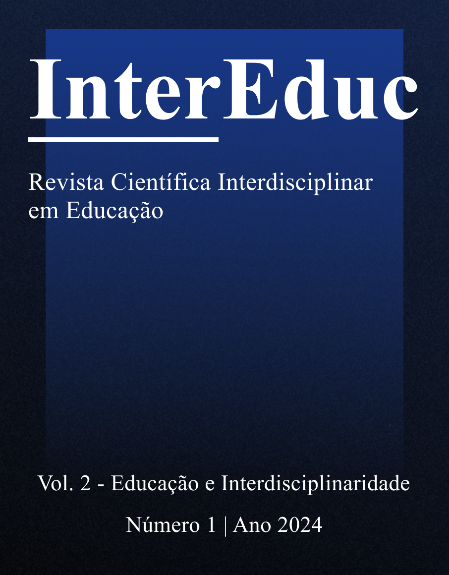 					Ver Vol. 2 Núm. 1 (2024): InterEduc/Issn 2965-5218
				