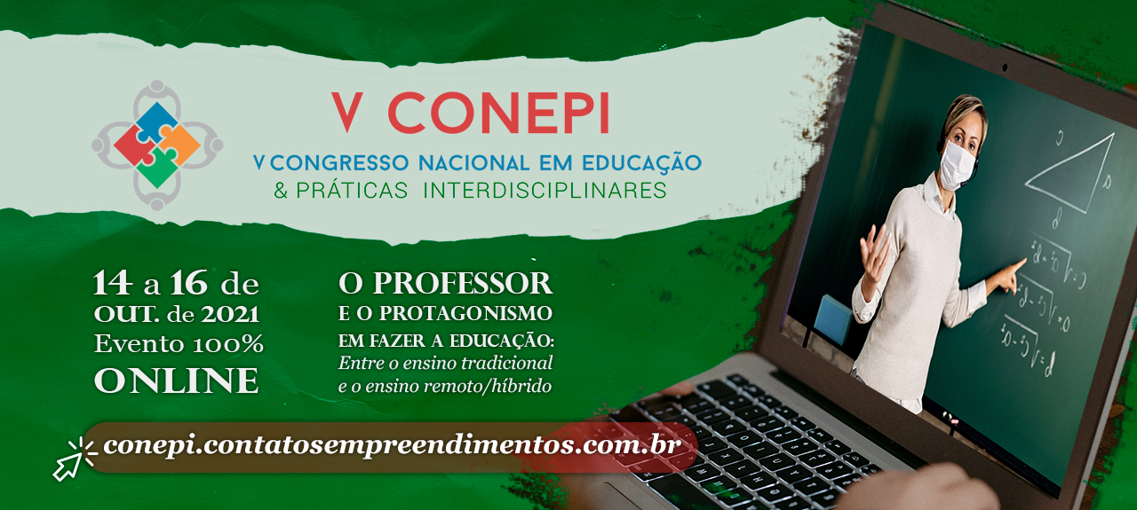 V CONEPI – V Congresso Nacional de Educação de Práticas Interdisciplinares